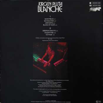 LP Jürgen Pluta: Blanche 516980