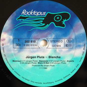 LP Jürgen Pluta: Blanche 516980