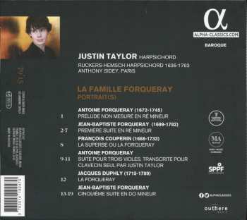 CD Justin Taylor: La Famille Forqueray: Portrait(s) 353594