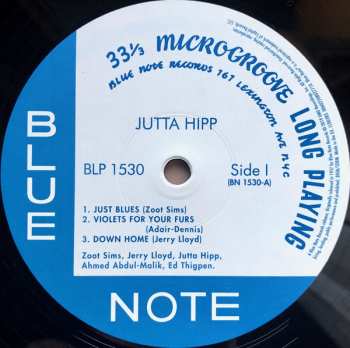 LP Zoot Sims: Jutta Hipp With Zoot Sims 72539