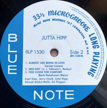 LP Zoot Sims: Jutta Hipp With Zoot Sims 72539