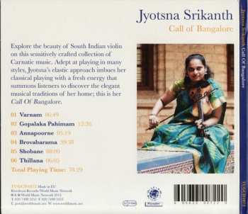 CD Dr. Jyotsna Srikanth: Call Of Bangalore 570121