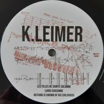 LP K. Leimer: Chains Of Being LTD 67706