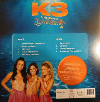 LP K3: K3 En Het Lied Van De Zeemeermin CLR 646901