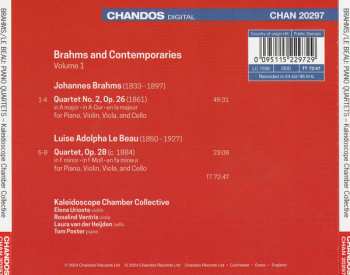 CD Johannes Brahms: Brahms & Contemporaries Vol. 1 645130