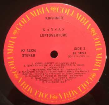 LP Kansas: Leftoverture 642395