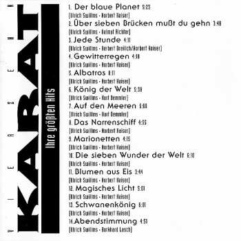 CD Karat: Vierzehn Karat - Ihre Größten Hits 170