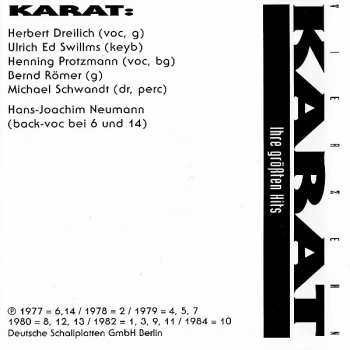 CD Karat: Vierzehn Karat - Ihre Größten Hits 170