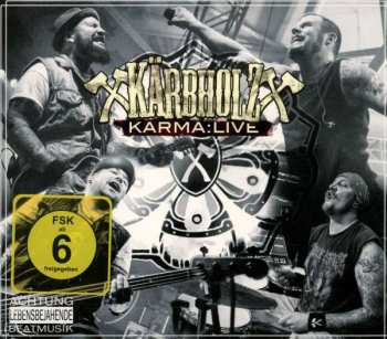 2CD/DVD Kärbholz: Karma : Live DIGI 417194