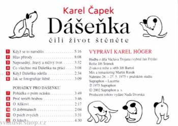 CD Karel Čapek: Dášeňka 8782