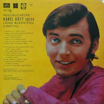 LP Karel Gott: Poslouchejte! Karel Gott Zpívá Lásku Bláznivou A Další Hity 360807