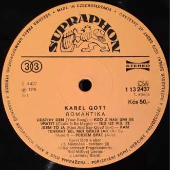 LP Karel Gott: Romantika 148669