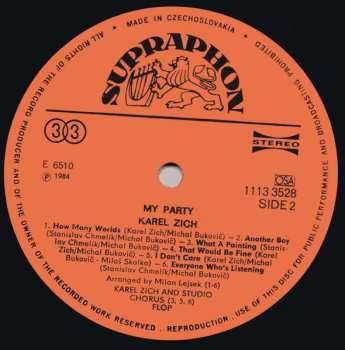 LP Karel Zich: My Party 632700