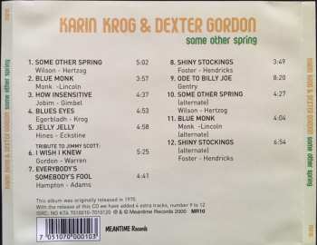 CD Dexter Gordon: Some Other Spring - Blues And Ballads 653169