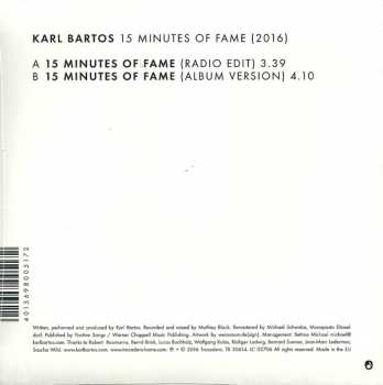 SP Karl Bartos: 15 Minutes Of Fame (2016) LTD 66474