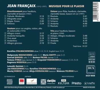 CD Jean Françaix: Musique Pour Le Plaisir 557806