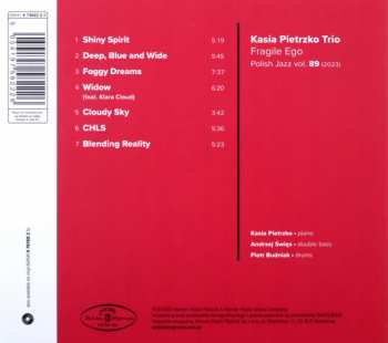 CD Kasia Pietrzko Trio: Fragile Ego 442398