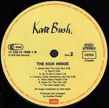 LP Kate Bush: The Kick Inside 439394