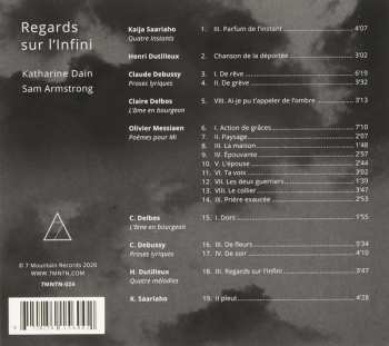 CD Katharine Dain: Regards Sur L'Infini 609056