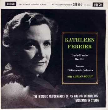 Album Kathleen Ferrier: A Recital Of Bach And Handel Arias