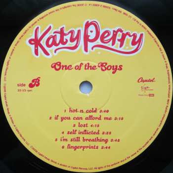 2LP Katy Perry: One of the Boys 590869