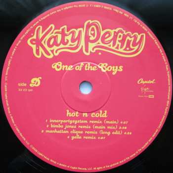 2LP Katy Perry: One of the Boys 590869