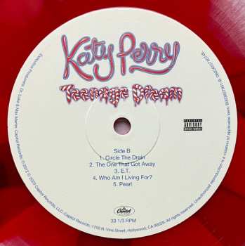 2LP Katy Perry: Teenage Dream CLR | LTD 606953