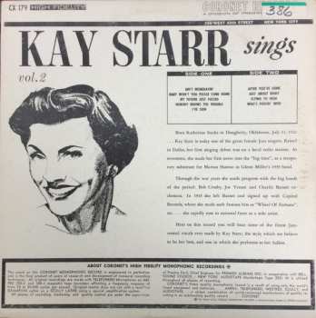 LP Kay Starr: Kay Starr Sings Volume 2 613700