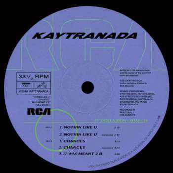 Kaytranada: Nothin Like U / Chances