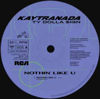 LP Kaytranada: Nothin Like U / Chances 571598