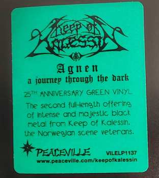 LP Keep Of Kalessin: Agnen - A Journey Through The Dark CLR 552112