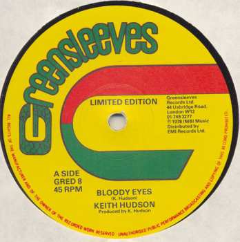 Album Keith Hudson: Bloody Eyes