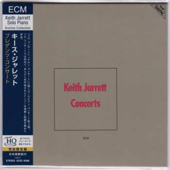 CD Keith Jarrett: Concerts LTD 661660