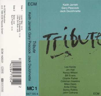 2MC Keith Jarrett Trio: Tribute 314796