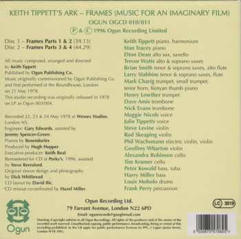 2CD Keith Tippett's Ark: Frames (Music For An Imaginary Film) DIGI 559992