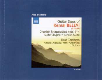 CD Kemal Belevi: Cypriana – Works For Violin And Guitar 601008