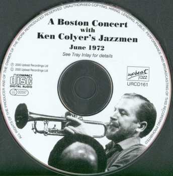 CD Ken Colyer's Jazzmen: A Boston Concert With Ken Coyler's Jazzmen, June 1977 546156