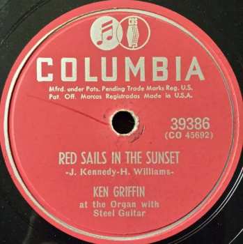 Album Ken Griffin: Red Sails In The Sunset / The Syncopated Clock