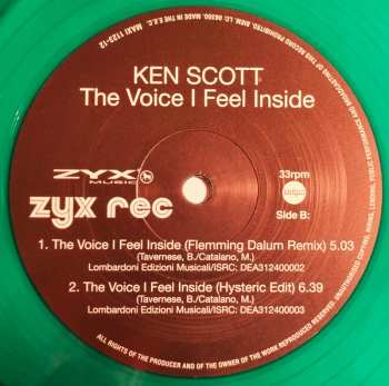 LP Ken Scott: The Voice I Feel Inside CLR | LTD 581705