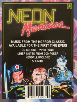 LP Kendall Roclord Schmidt: Neon Maniacs (Original Motion Picture Soundtrack) CLR | NUM 579424