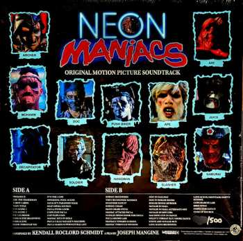 LP Kendall Roclord Schmidt: Neon Maniacs (Original Motion Picture Soundtrack) CLR | NUM 579424