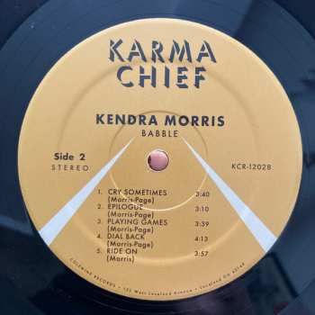 LP Kendra Morris: Babble 582449