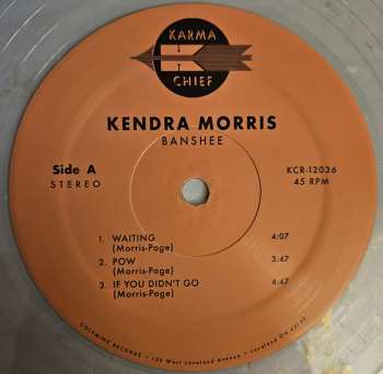 2LP Kendra Morris: Banshee CLR 638049