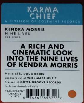 LP Kendra Morris: Nine Lives LTD | CLR 345707