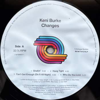 LP Keni Burke: Changes 582406