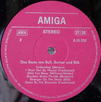 LP Kenny Ball: Das Beste Von Ball, Barber Und Bilk 50259