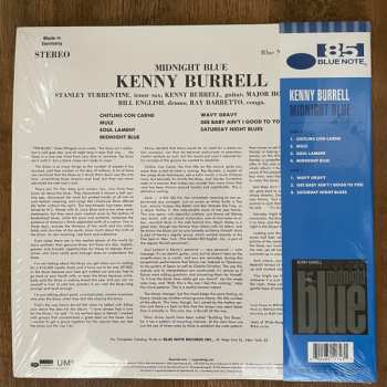 LP Kenny Burrell: Midnight Blue CLR | LTD 648599