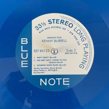 LP Kenny Burrell: Midnight Blue CLR | LTD 648599