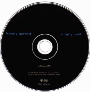 CD Kenny Garrett: Simply Said 570202