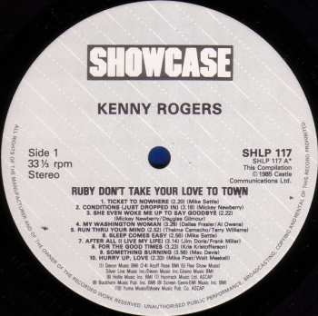 LP Kenny Rogers: Ruby Don't Take Your Love To Town 572842